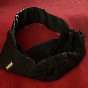 Black Quilted Sling Bag